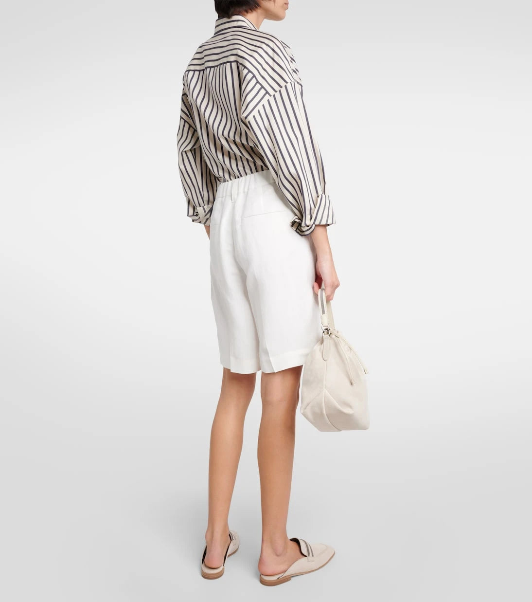 Brunello Cucinelli - شورت تويل