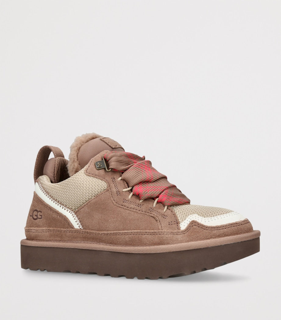 Brown Suede Lowmel Sneakers