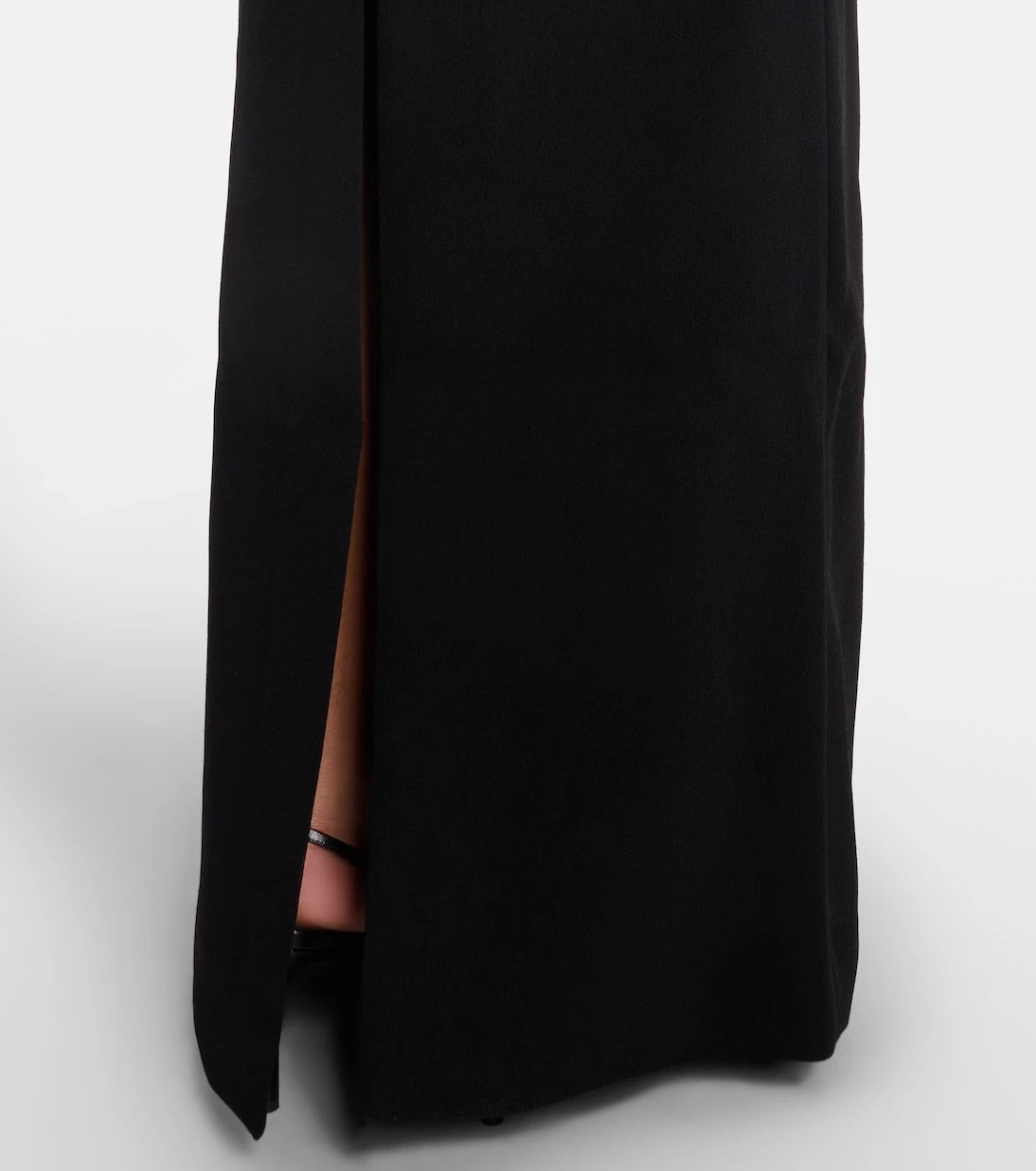 Rebecca Vallance - Lynette embellished crêpe bustier gown