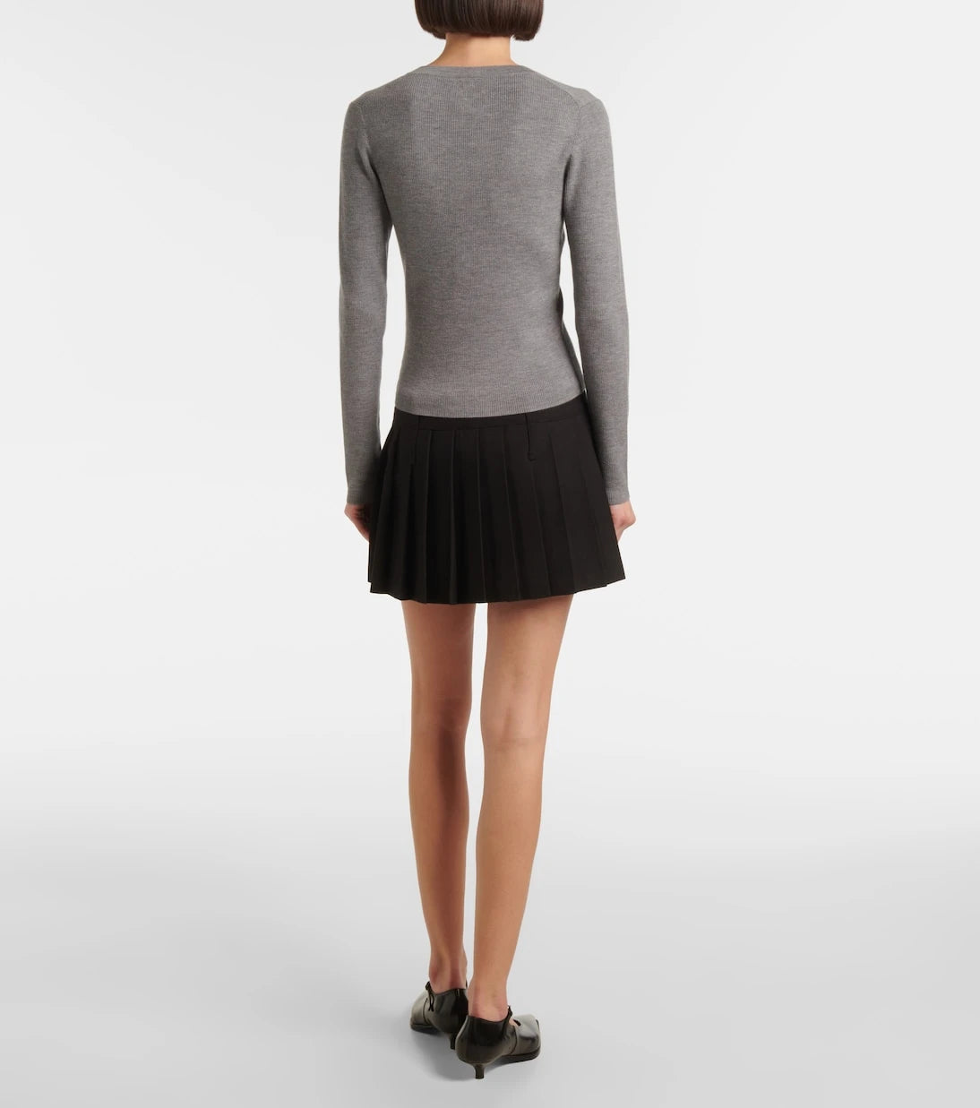 Jardin des Orangers - Virgin wool Henley shirt