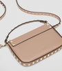Valentino Garavani Nude Leather Rockstud Cross-Body Pouch