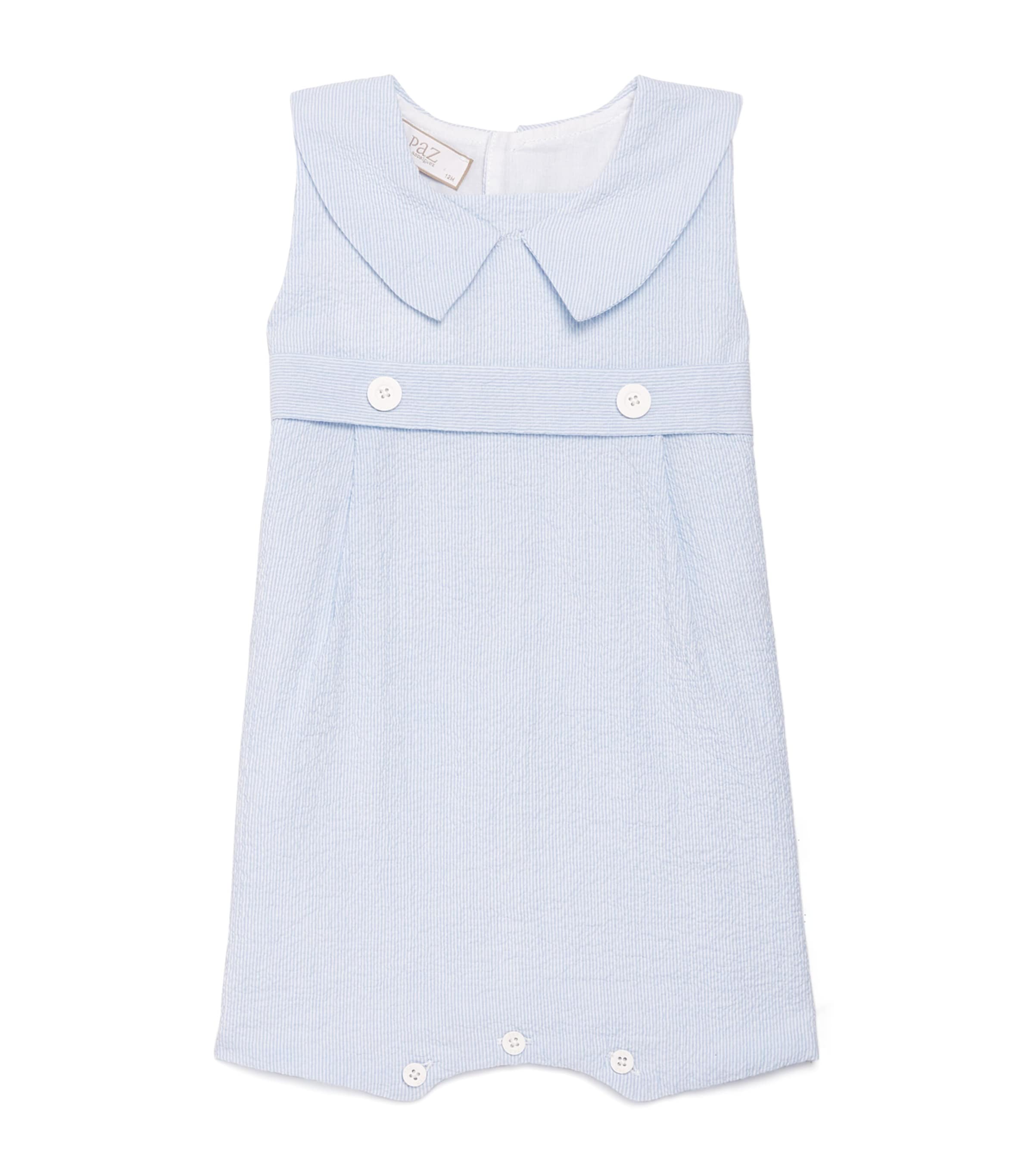 Paz Rodriguez Cotton-Blend Candy Playsuit (1-24 Months)