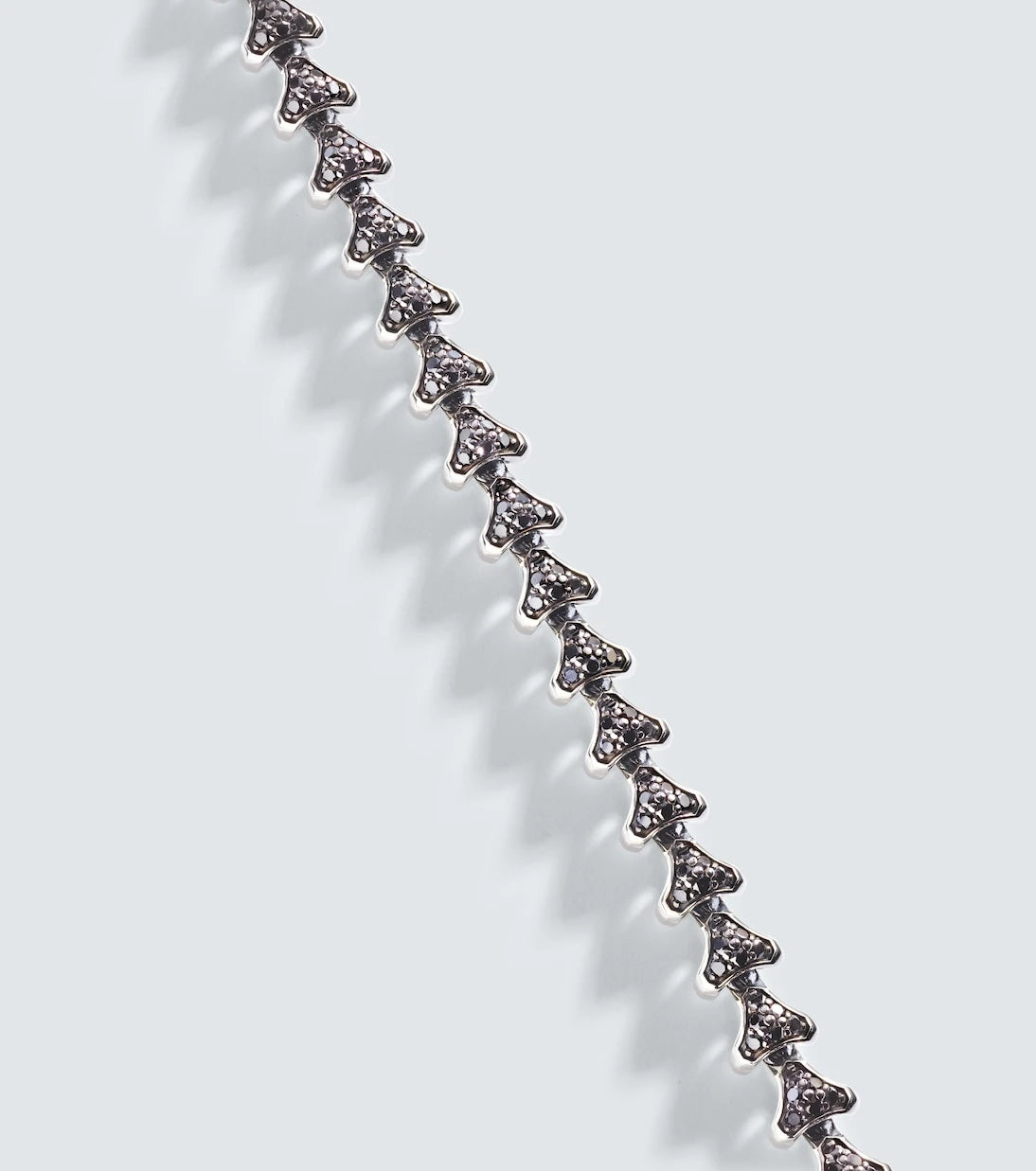 David Yurman - Armory® sterling silver bracelet with diamonds