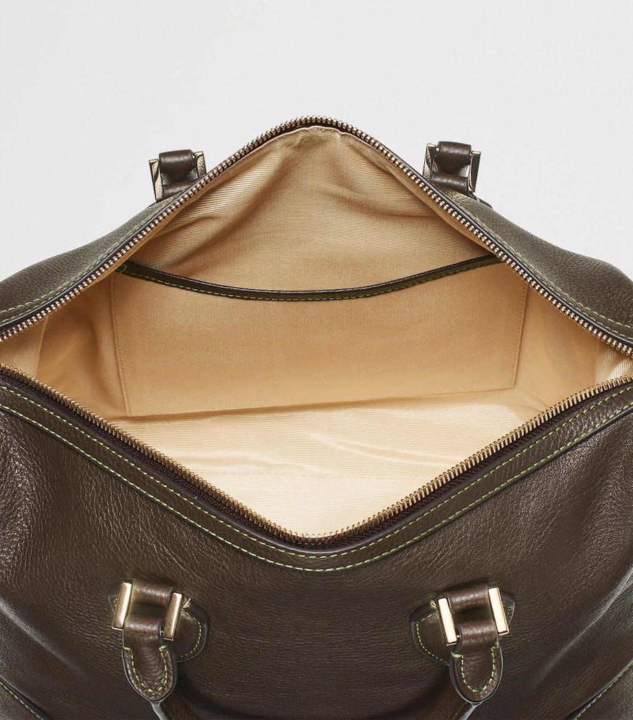 Aspinal Of London Leather Hudson Bowling Bag