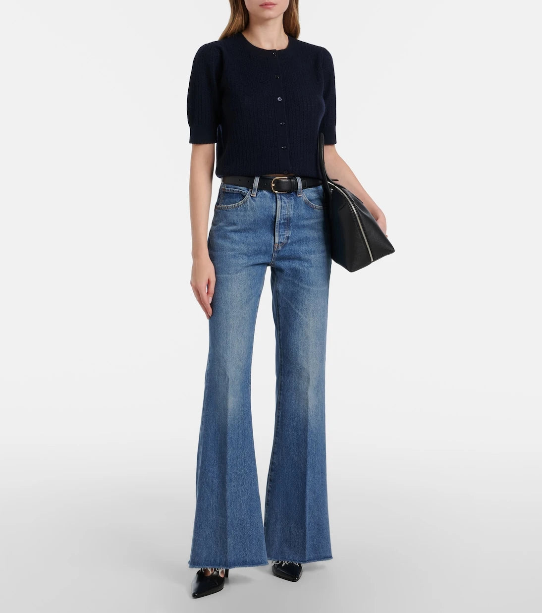 Frame - Lax wide-leg jeans