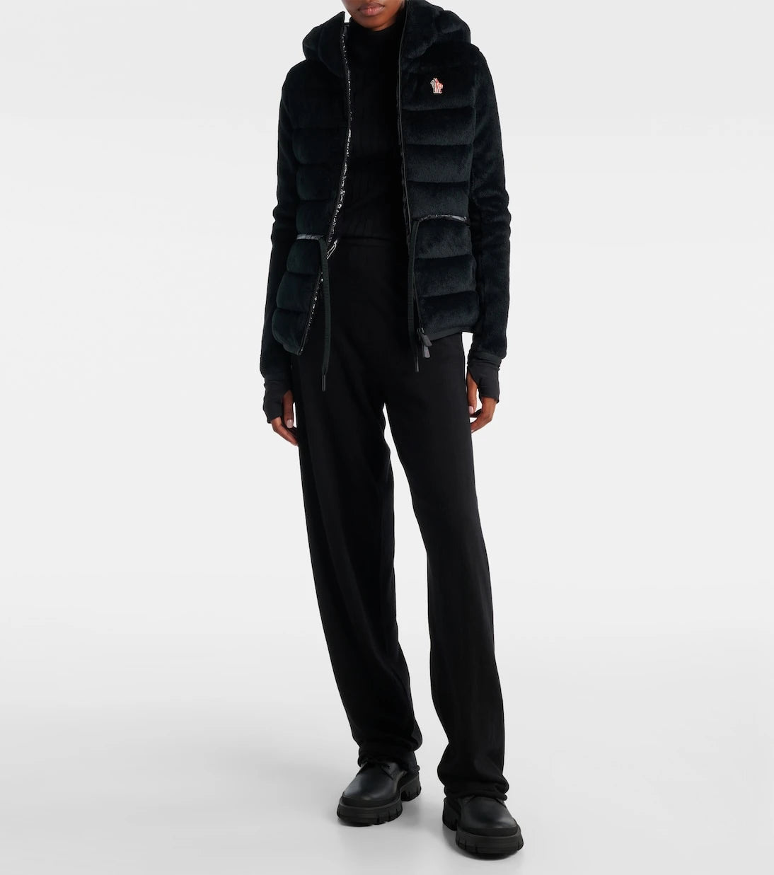 Moncler Grenoble - Down-paneled cardigan