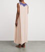 Bocan Pink Lace-Trim Slip Dress