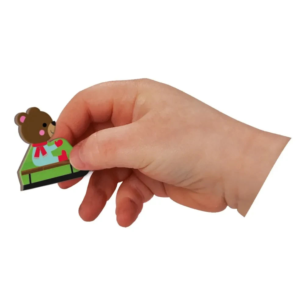 Janod - 4 Seasons Magnetic Book - 115 magnets
