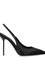 Satin Lidia Slingback Pumps 105