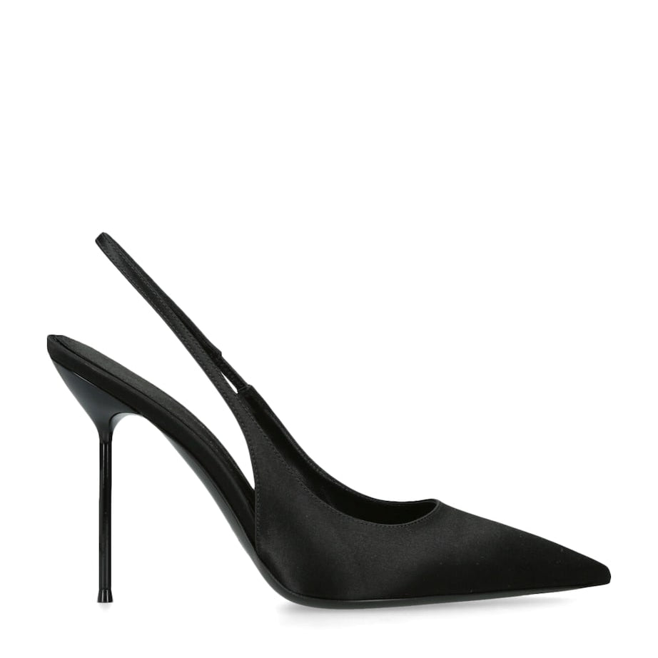 Satin Lidia Slingback Pumps 105