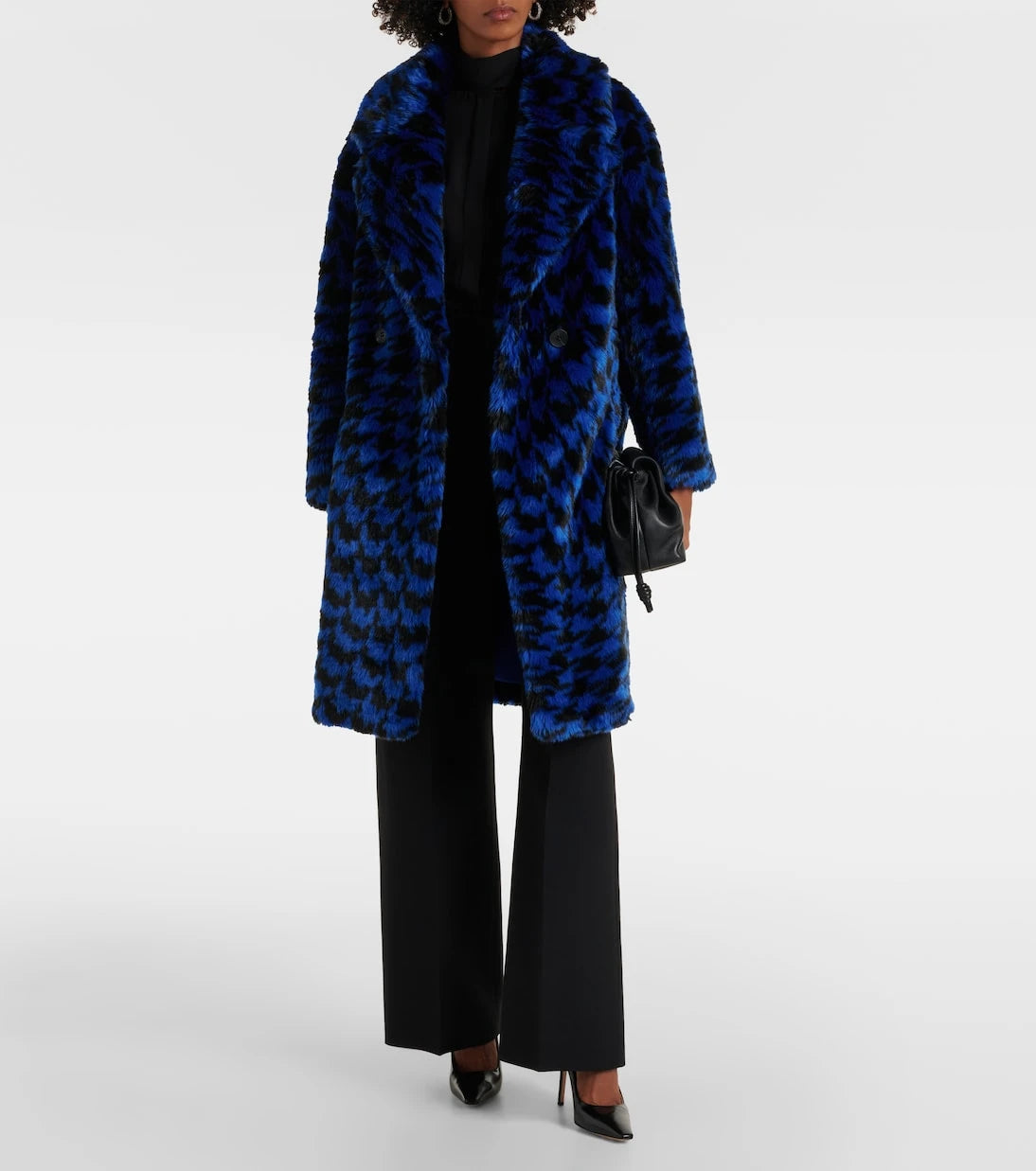 Diane von Furstenberg - Printed faux fur coat