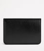 Black Mini Leather Cash 2.0 Trifold Wallet