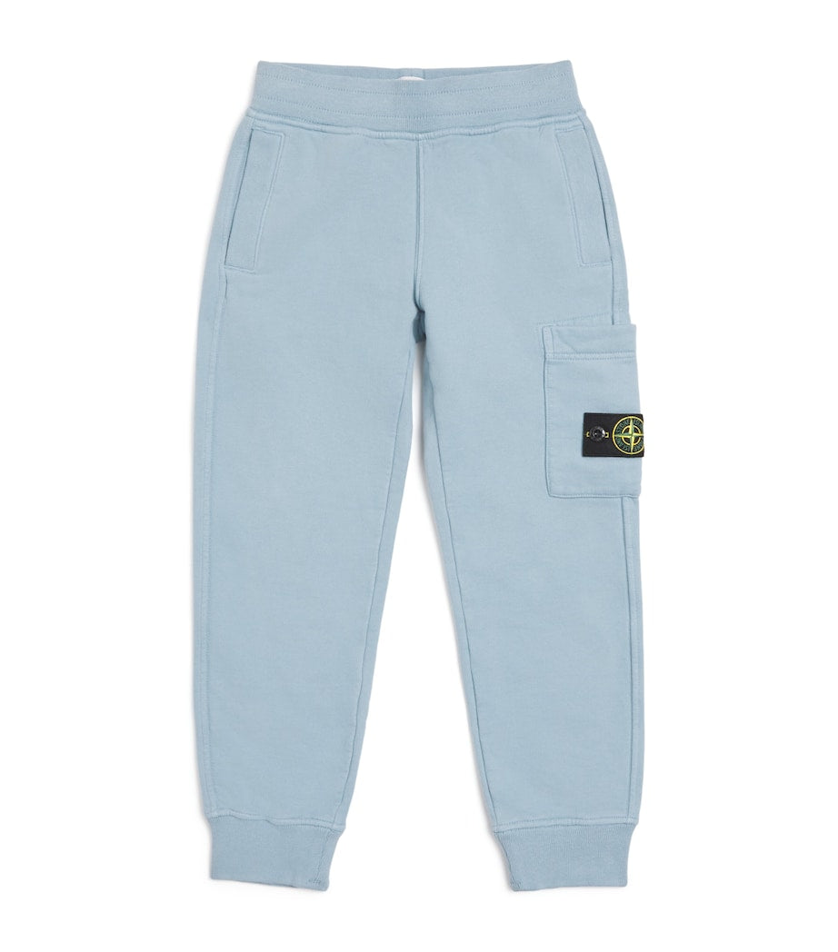 Stone Island Junior Cotton Badge Sweatpants (4-14 Years)