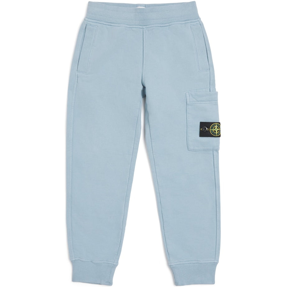 Stone Island Junior Cotton Badge Sweatpants (4-14 Years)