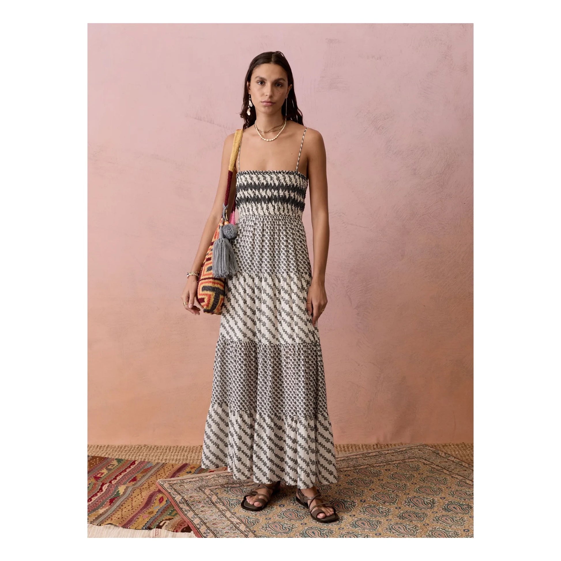 Boteh - Levante dress | Grey