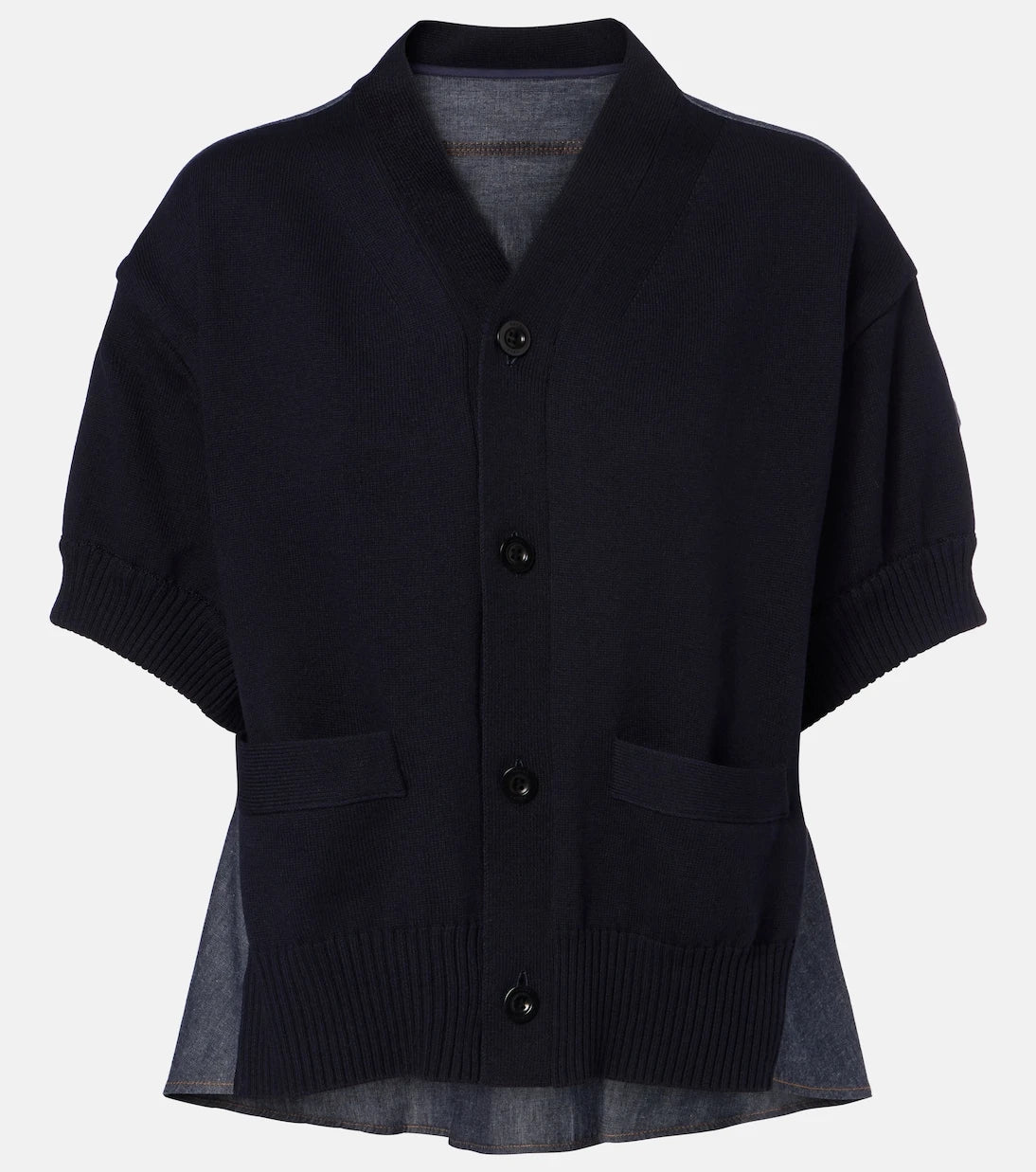 Sacai - Paneled shirt