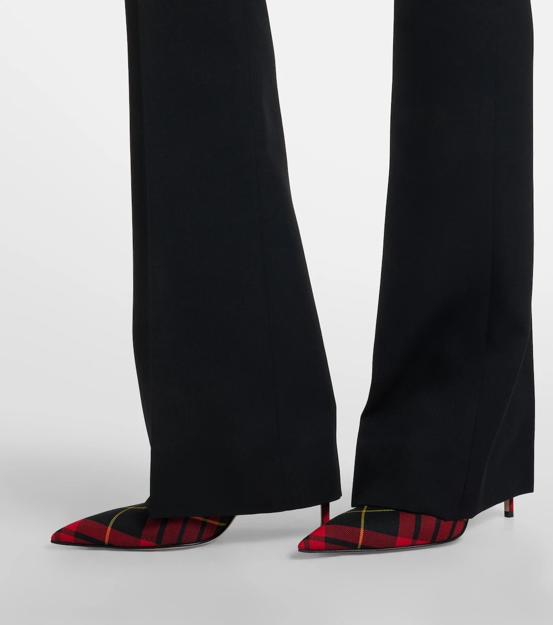McQueen - Wool bootcut pants