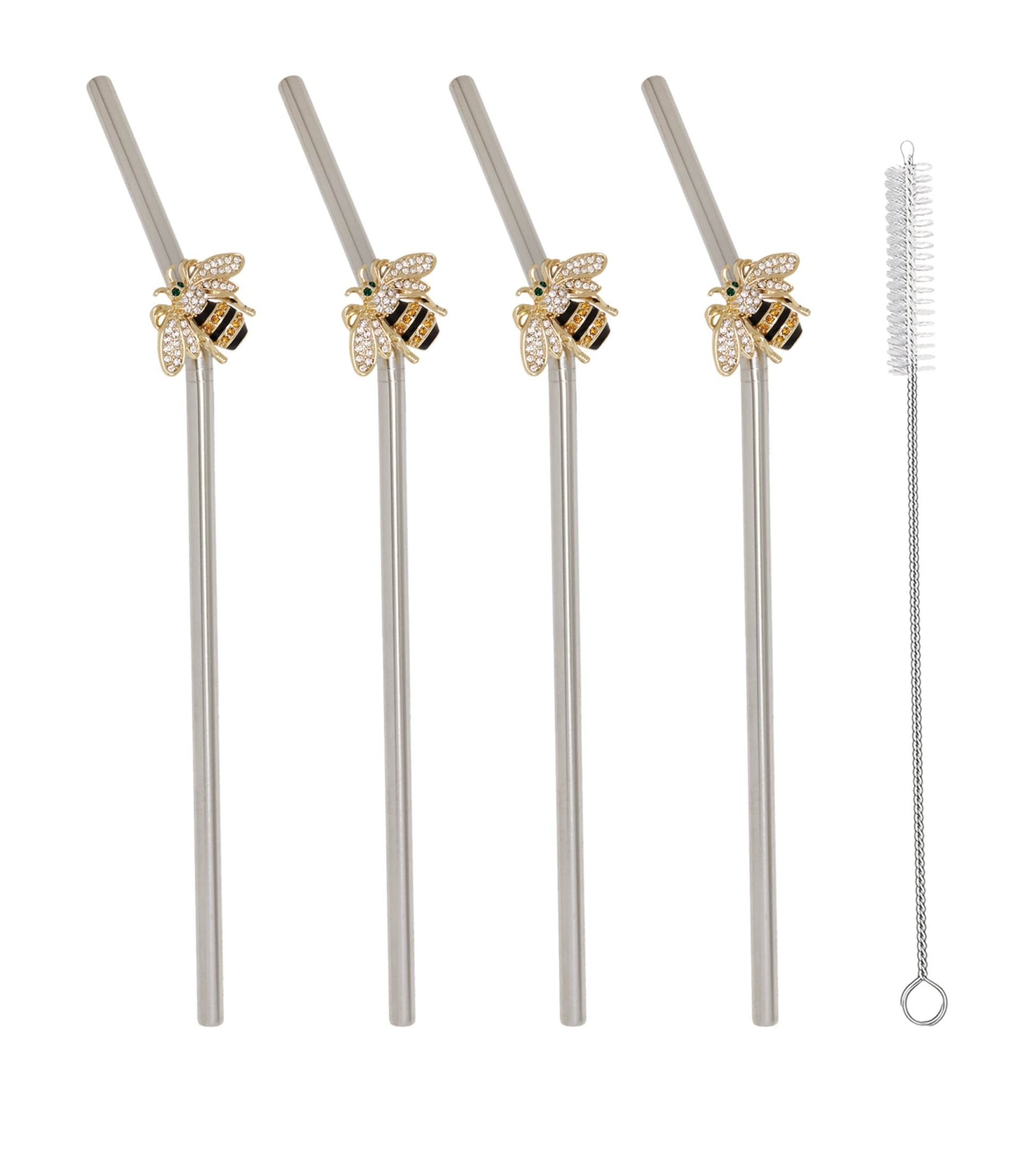 Joanna Buchanan Bee Metal Straws (Set of 4)