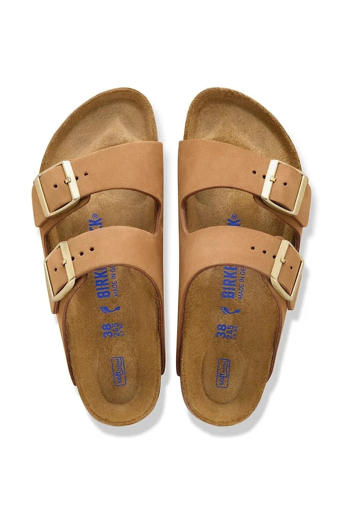 Birkenstock чехли дамски набук Arizona