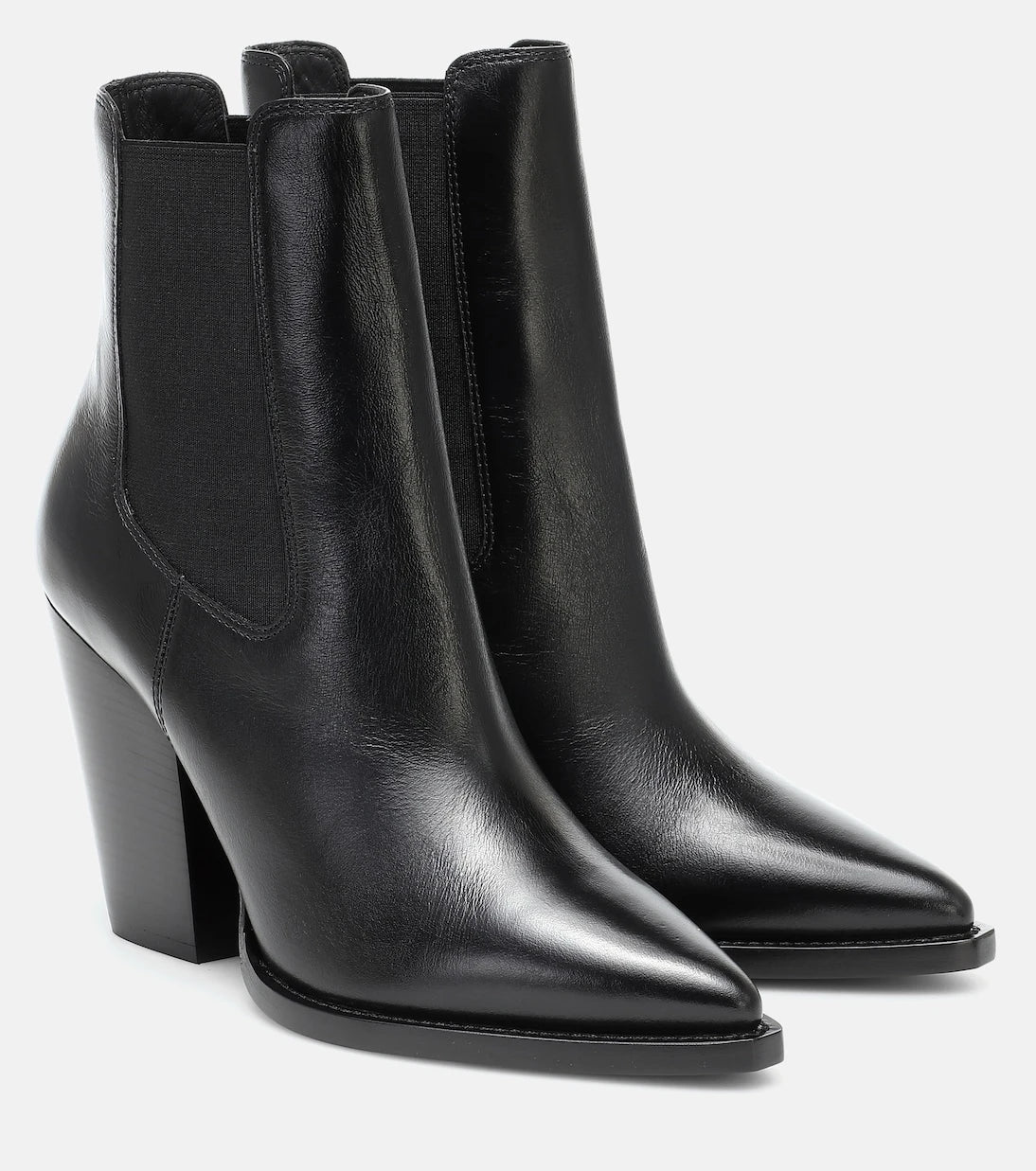Saint Laurent - Theo 95 leather Chelsea boots