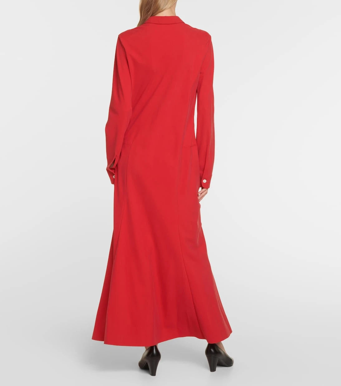 The Row - Myra silk shirt dress