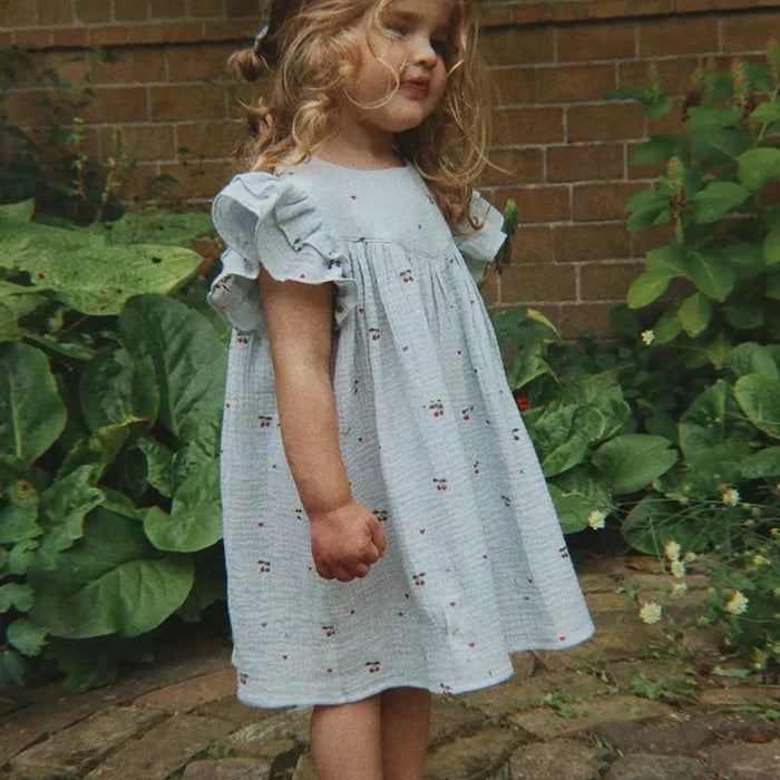 Konges Sløjd рокля от памук COCO DRESS GOTS