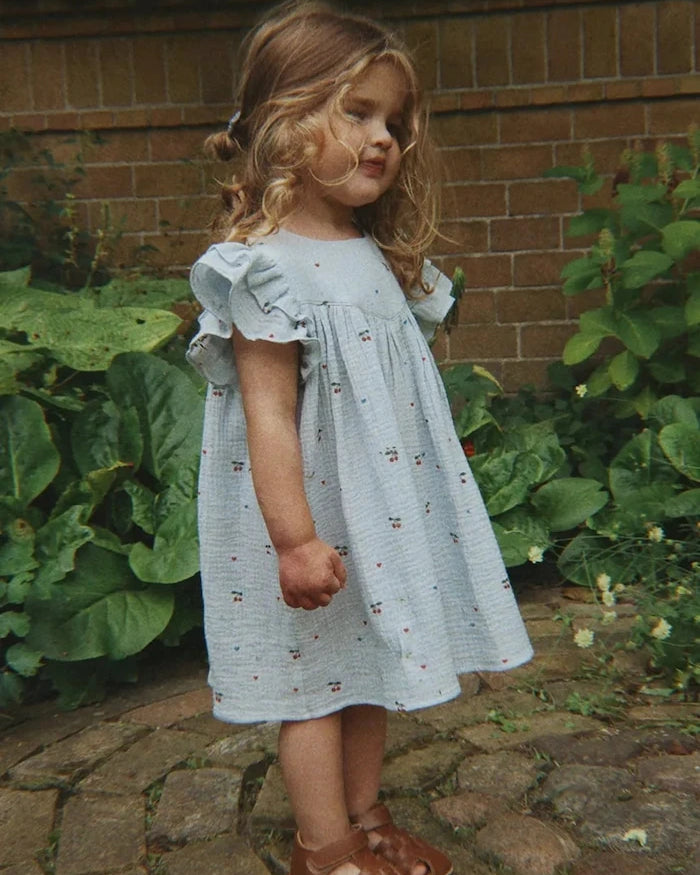 Konges Sløjd COCO DRESS GOTS pamuk elbise