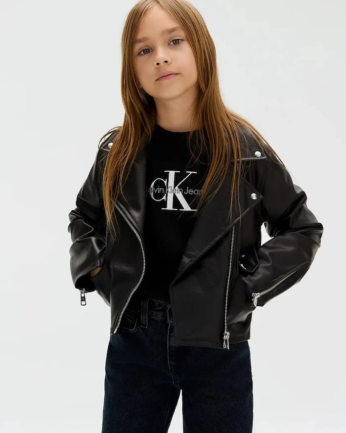 Calvin Klein Jeans Çocuk Biker Ceket