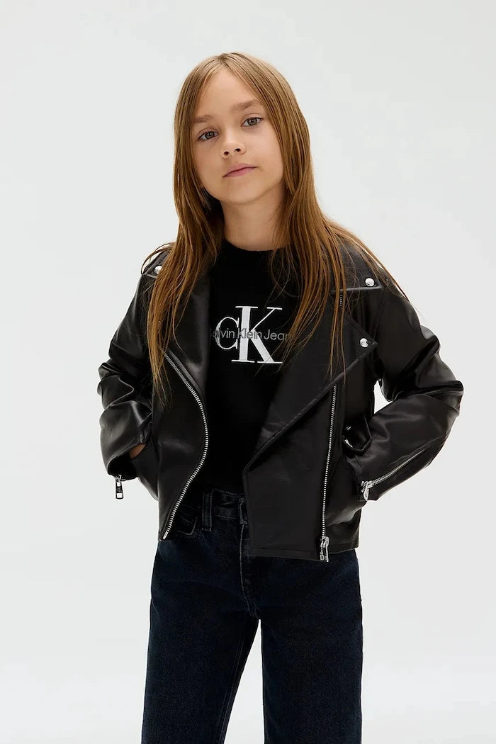 Детско рокерско яке Calvin Klein Jeans