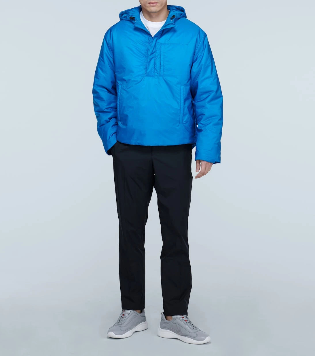 Prada - padded half-zip jacket