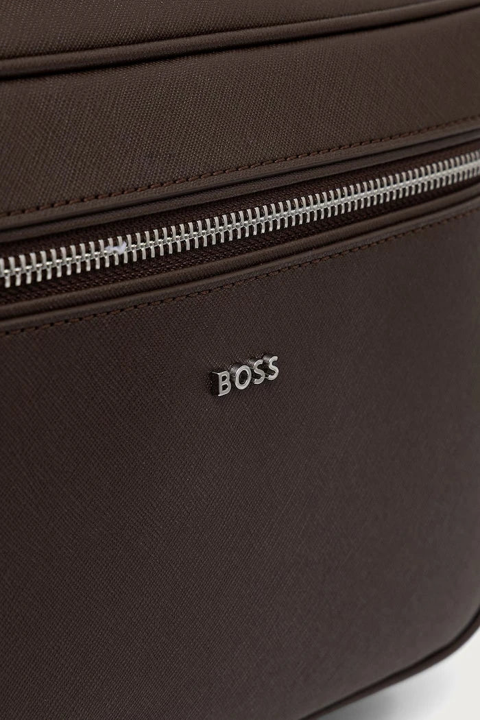 BOSS erkek deri sırt çantası Northon_Backpack
