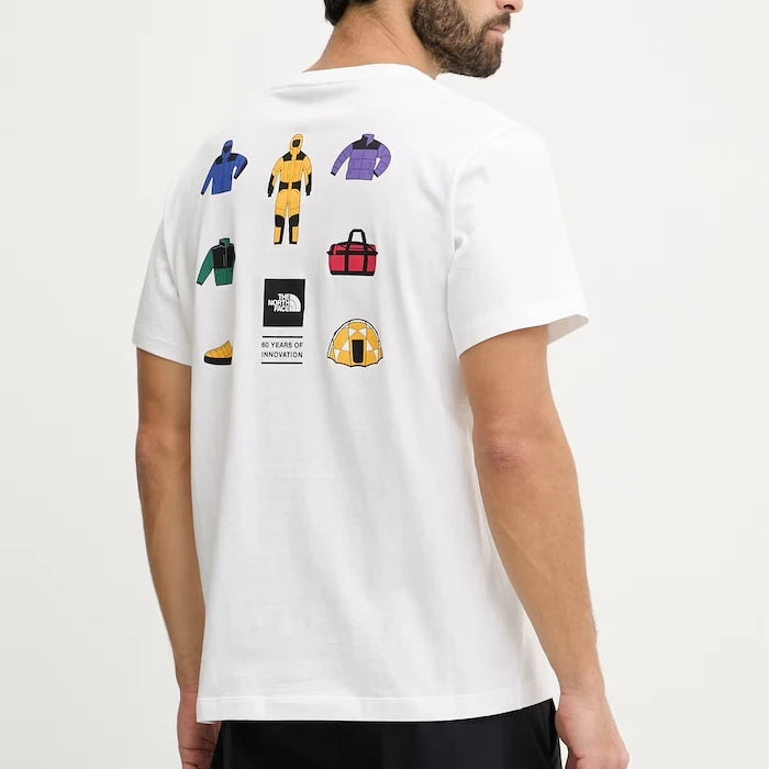 Памучна тениска The North Face CELEBRATION