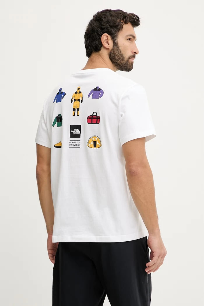 Памучна тениска The North Face CELEBRATION