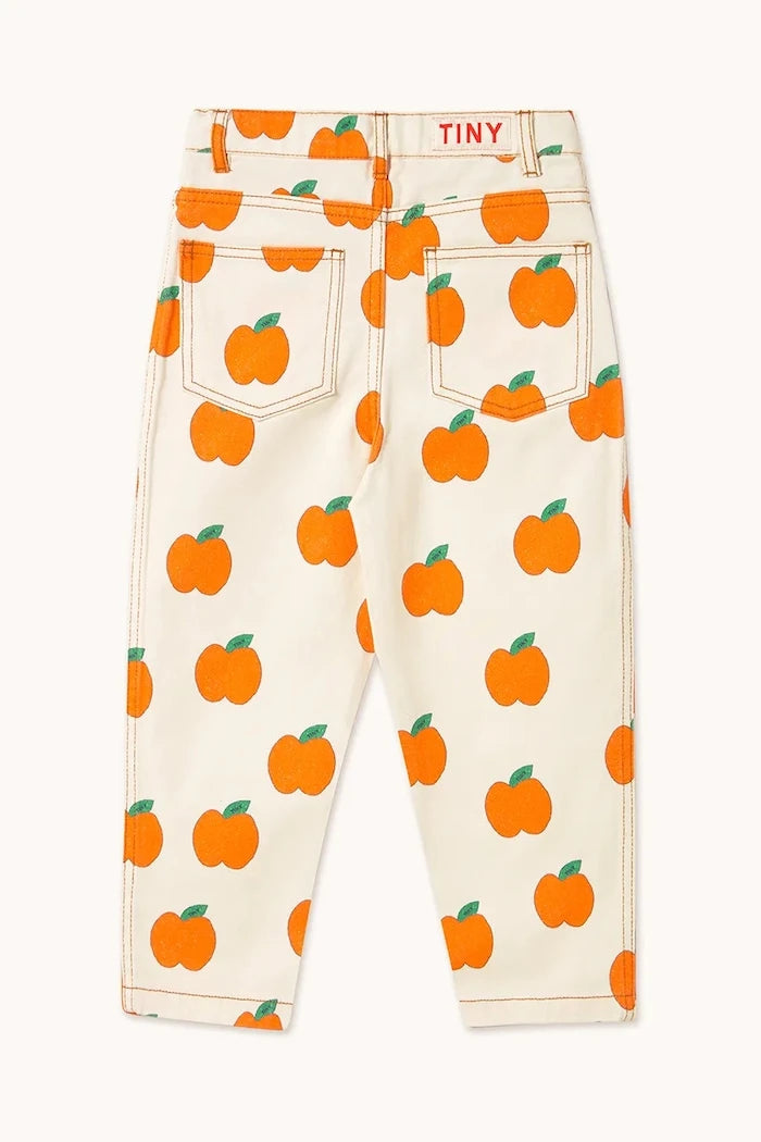 Детски дънки Tinycottons APPLES STRAIGHT JEANS