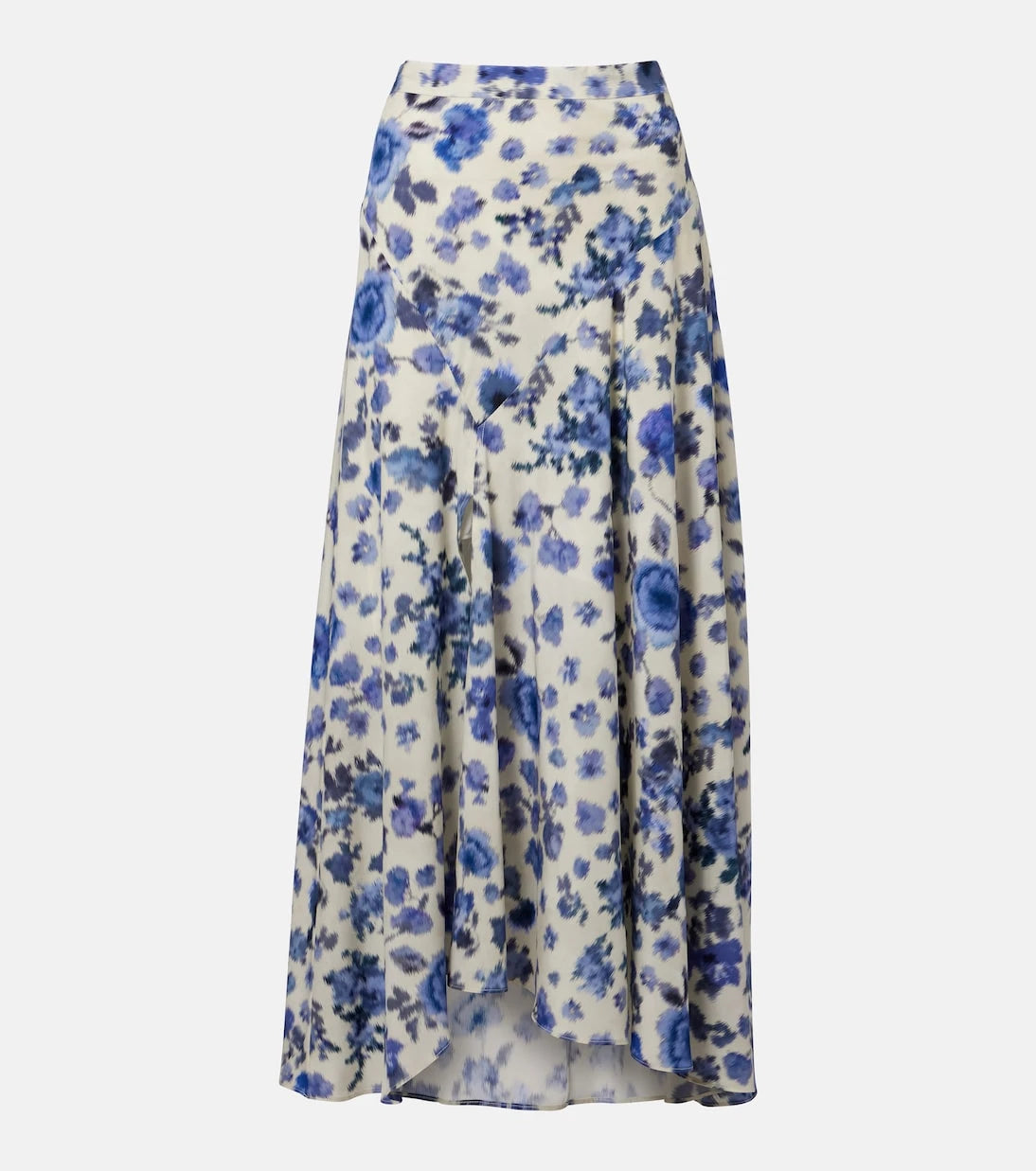 Isabel Marant - Sakura floral silk-blend midi skirt