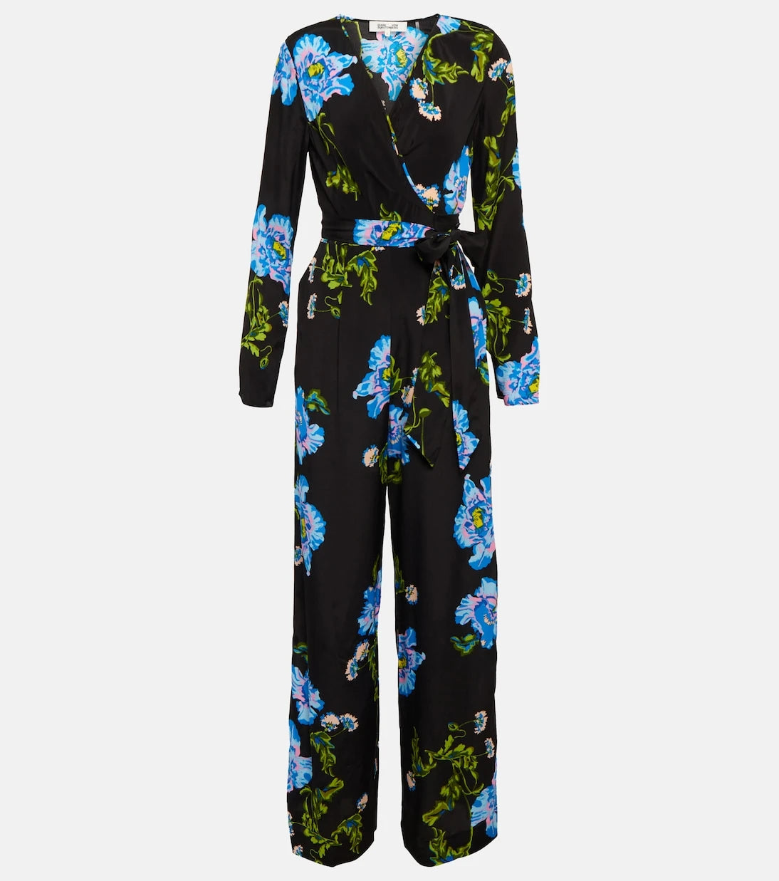 Diane von Furstenberg - Gulio printed crêpe de chine jumpsuit