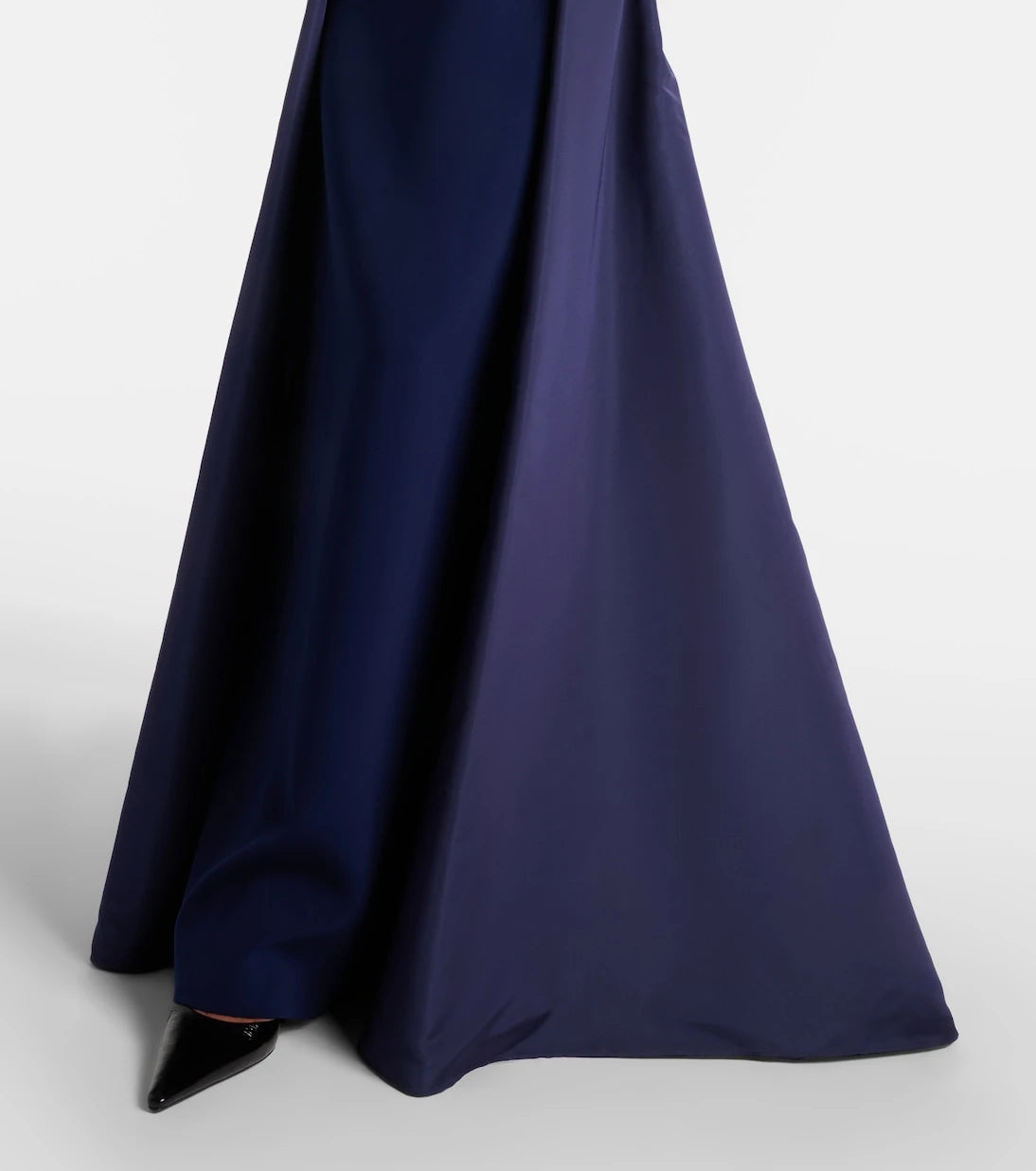Carolina Herrera - Colorblocked silk faille gown