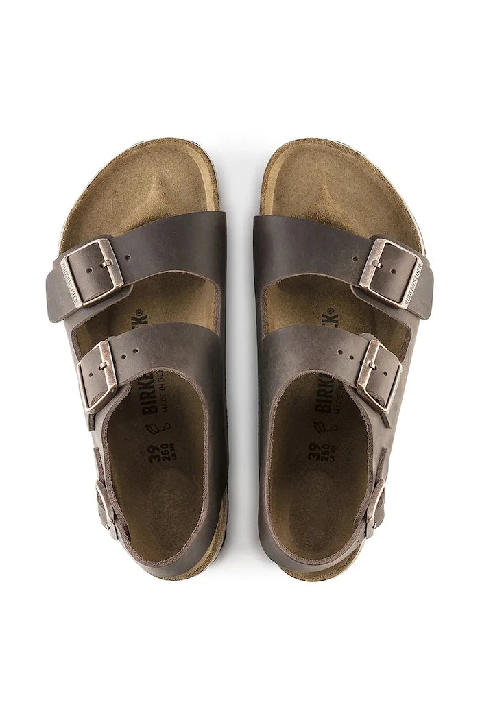 Кожени сандали Birkenstock Milano