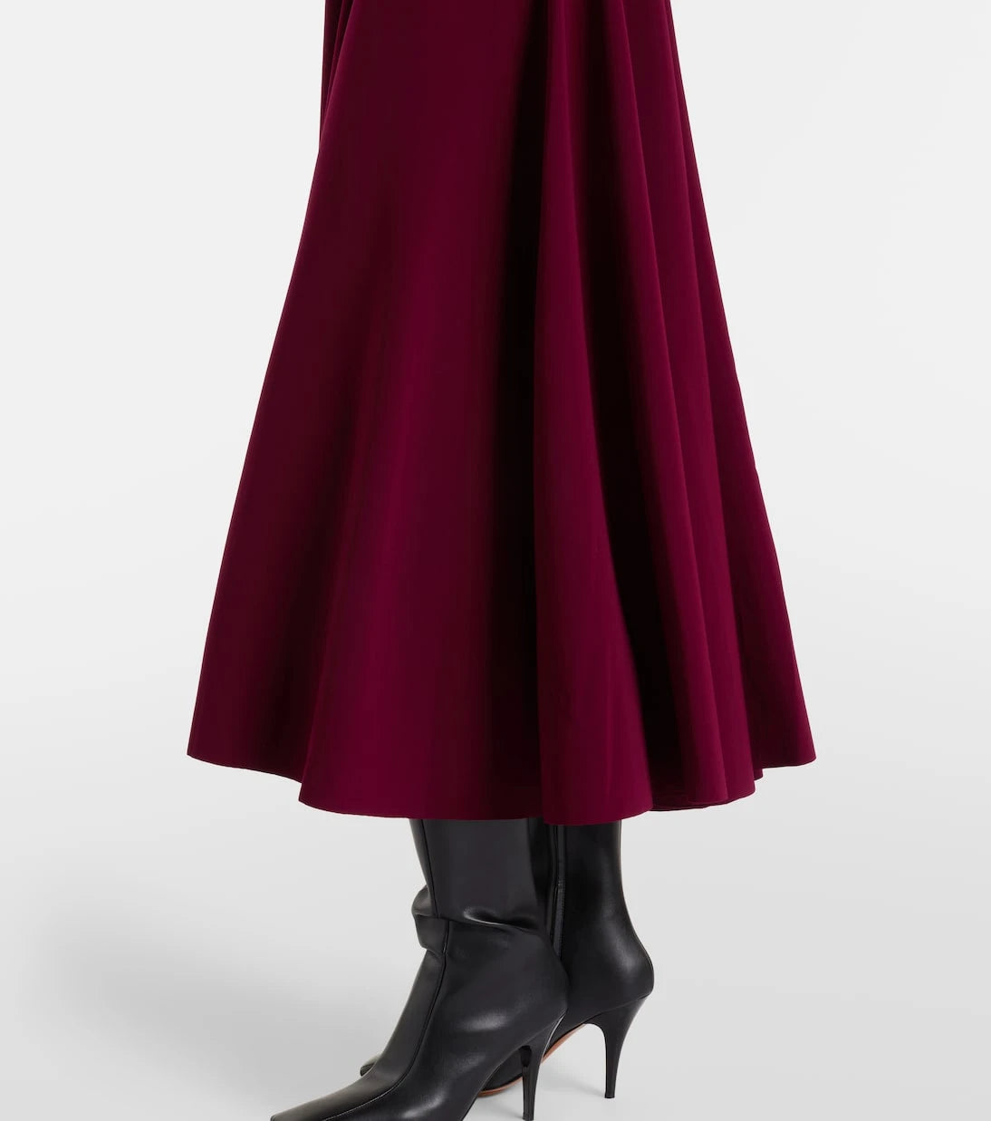 Norma Kamali - Belted midi dress