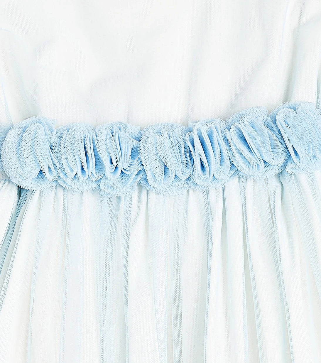 Il Gufo - Floral-appliqué tulle dress