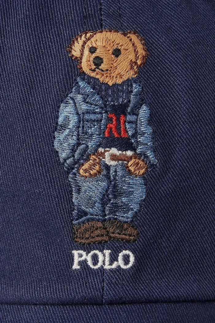 Памучна шапка с козирка Polo Ralph Lauren