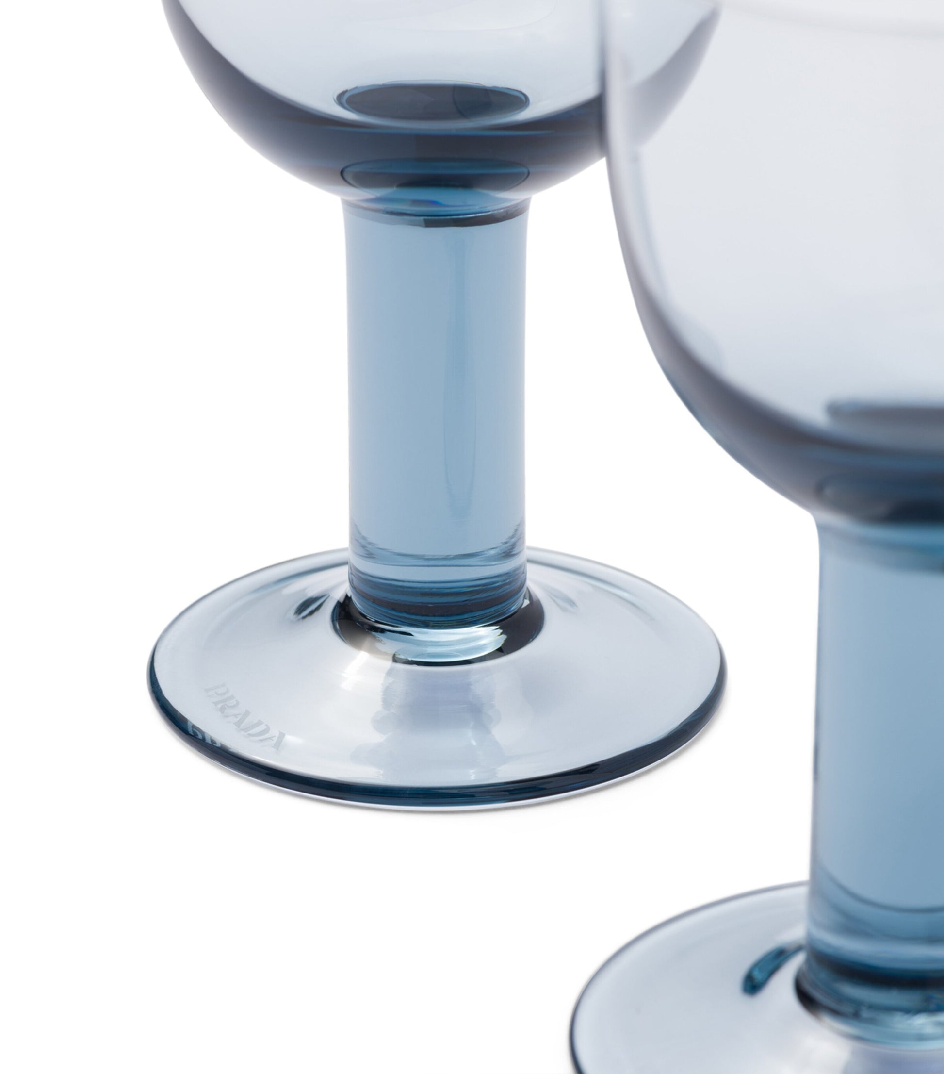 Set of 2 Plinth White Wine Glasses