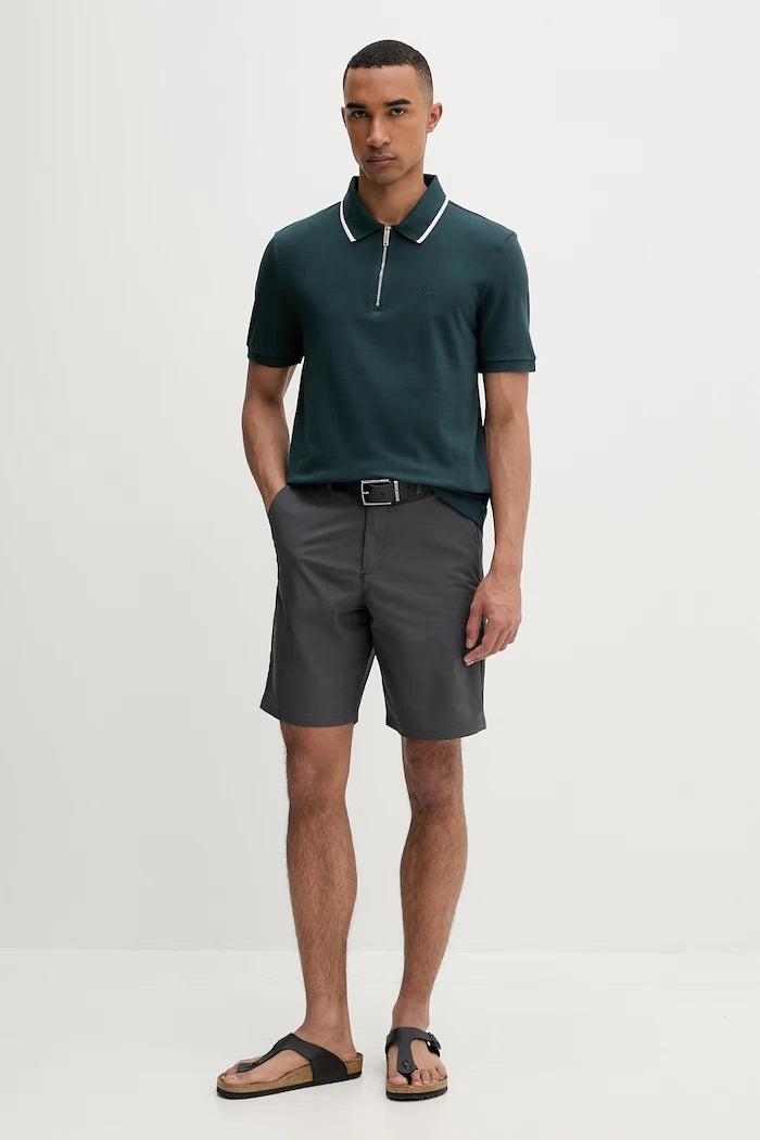 Calvin Klein тениска с яка мъжка от памук