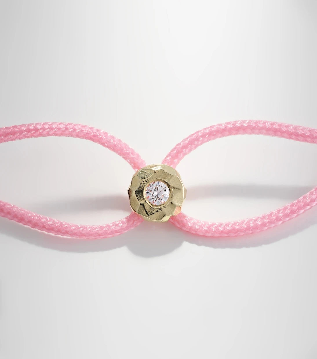 Octavia Elizabeth - Parachute Nesting Gem 18kt gold bracelet with diamond