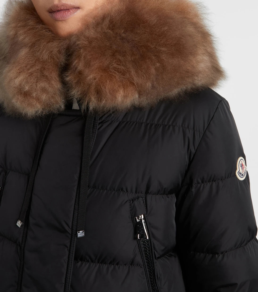 Moncler - Aphroti astarlı kapüşonlu şişme mont