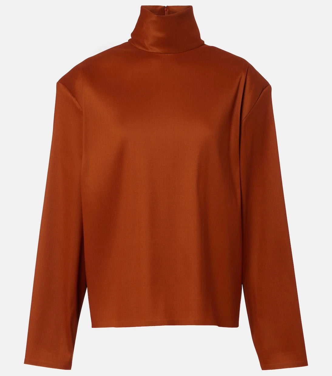 Saint Laurent - Silk-blend top