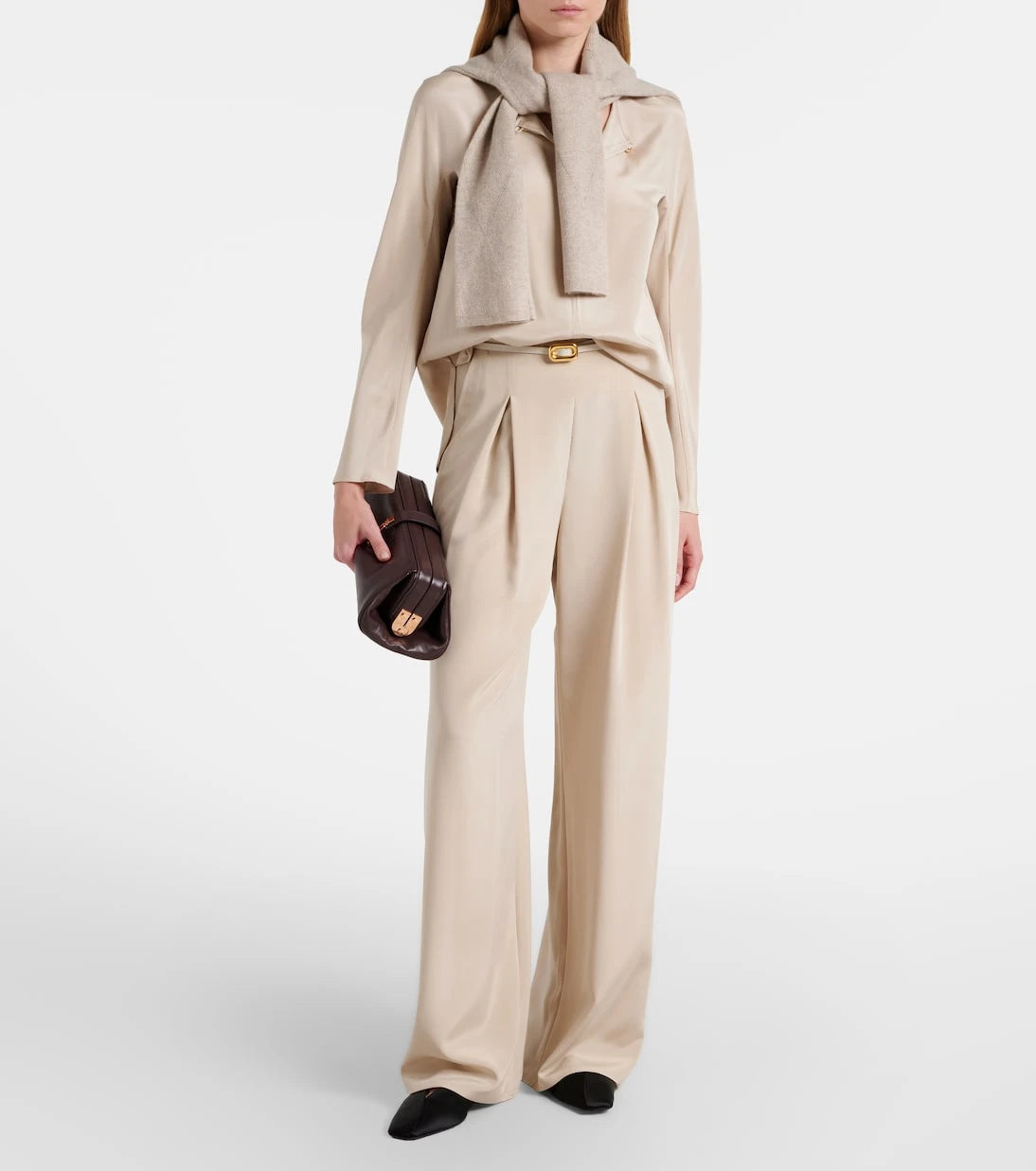 Max Mara - Mitico silk-blend blouse
