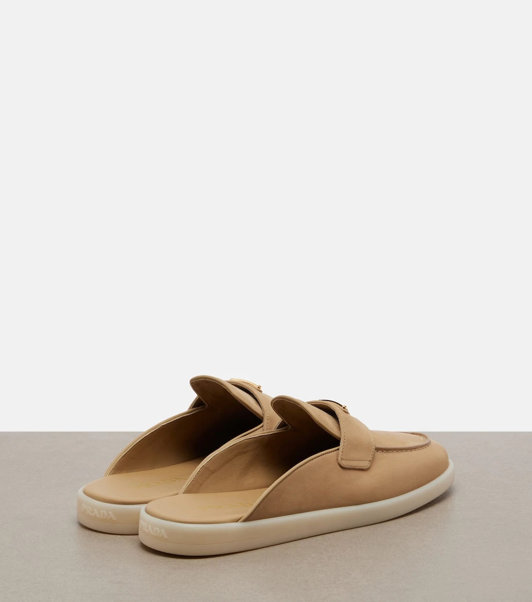Prada - Suede mules