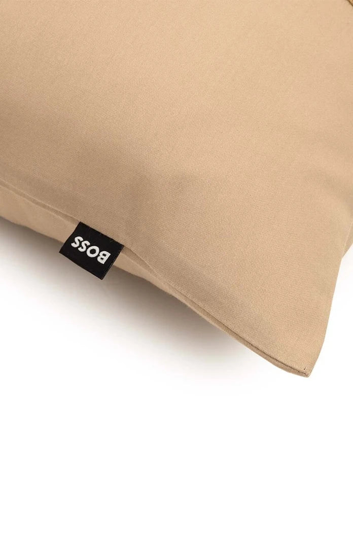 BOSS BLINEA Bej Pamuk Yastık Kılıfı 65 x 65 cm