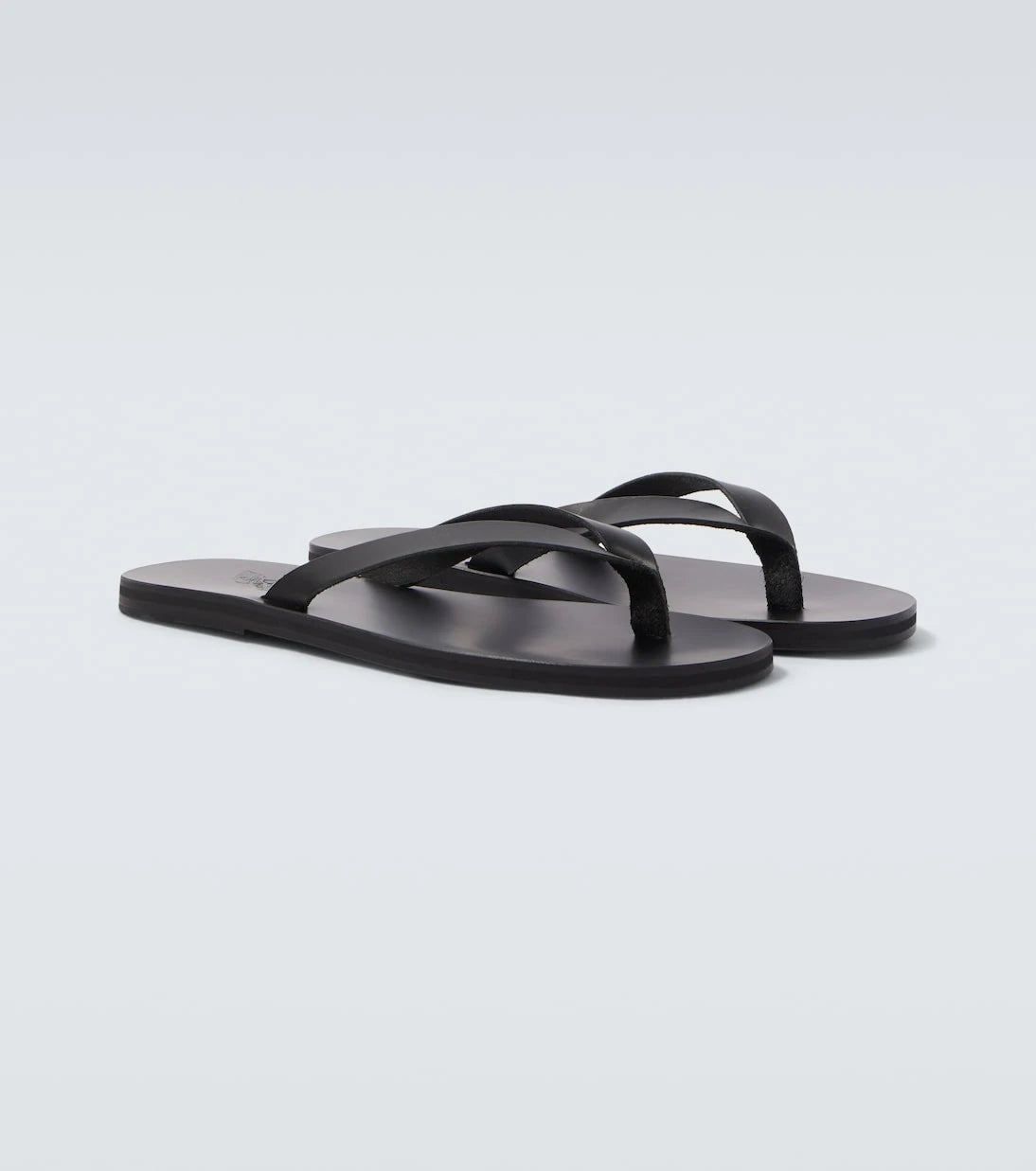 Ancient Greek Sandals - Solon leather thong sandals